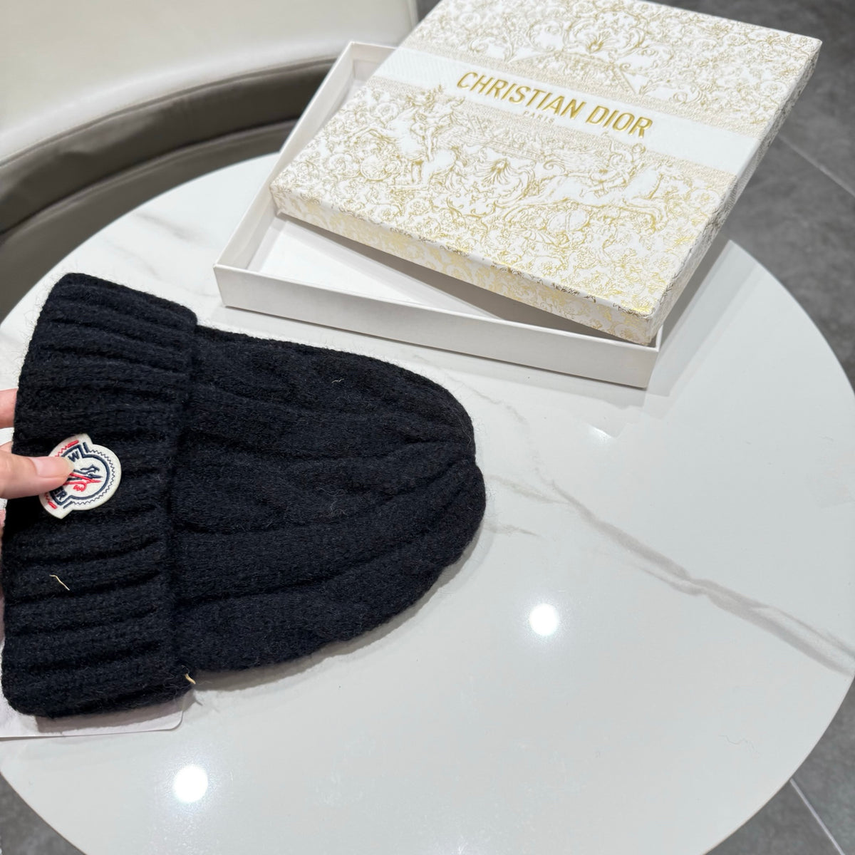 Moncler Knit Beanie - image 6