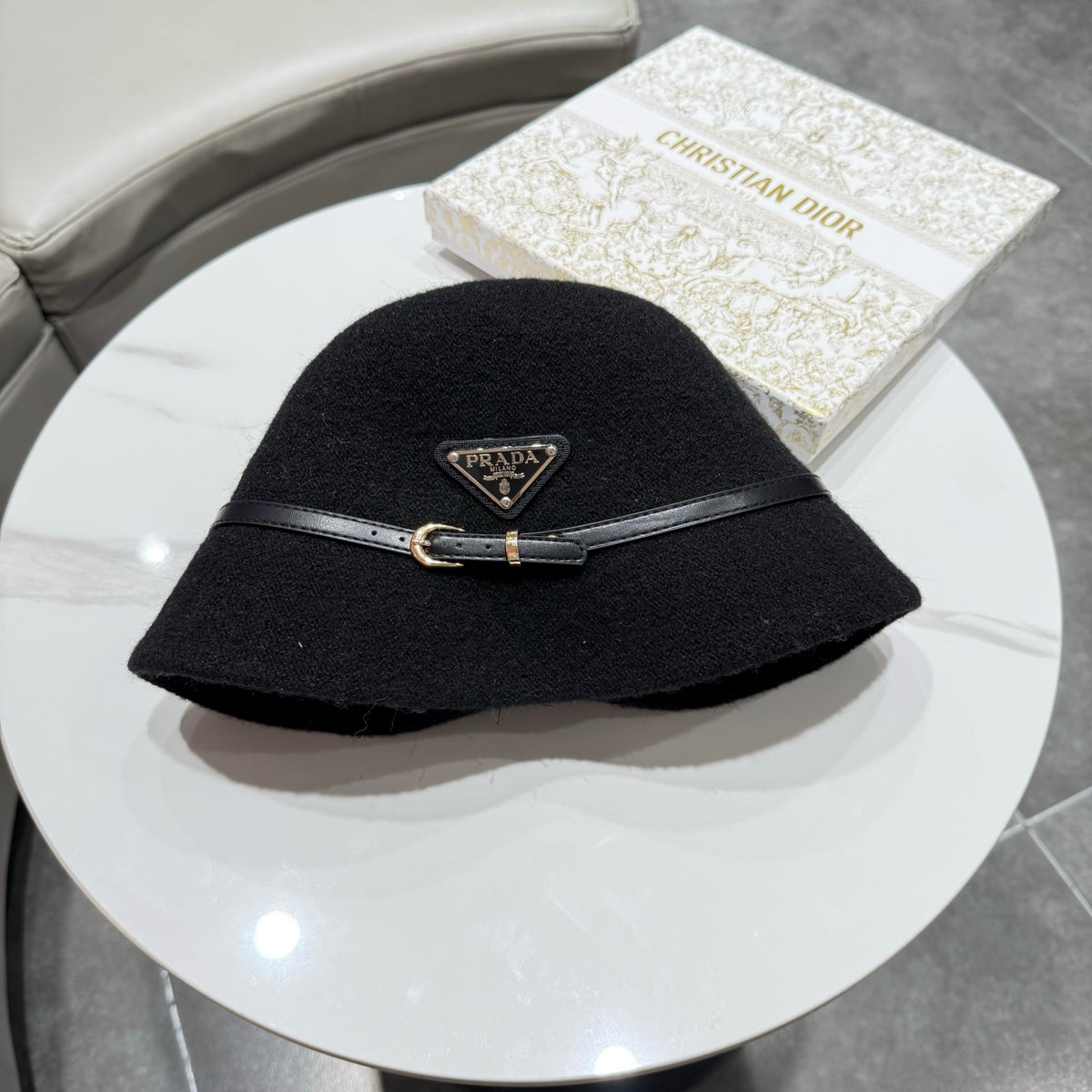 Prada Bucket Hat - image 1
