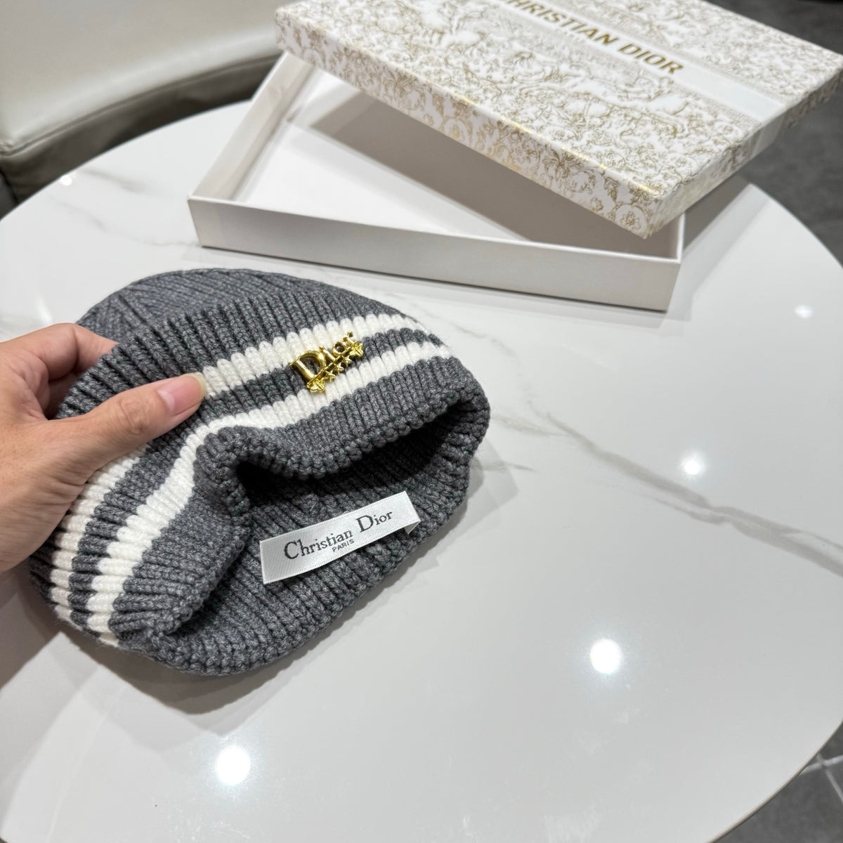 Dior Knit Beanie - image 9