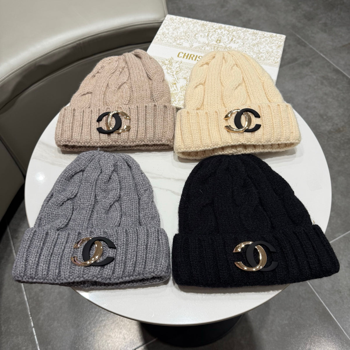 Chanel Knit Beanie - image 5