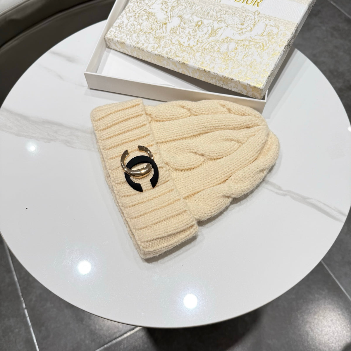 Chanel Knit Beanie - image 3