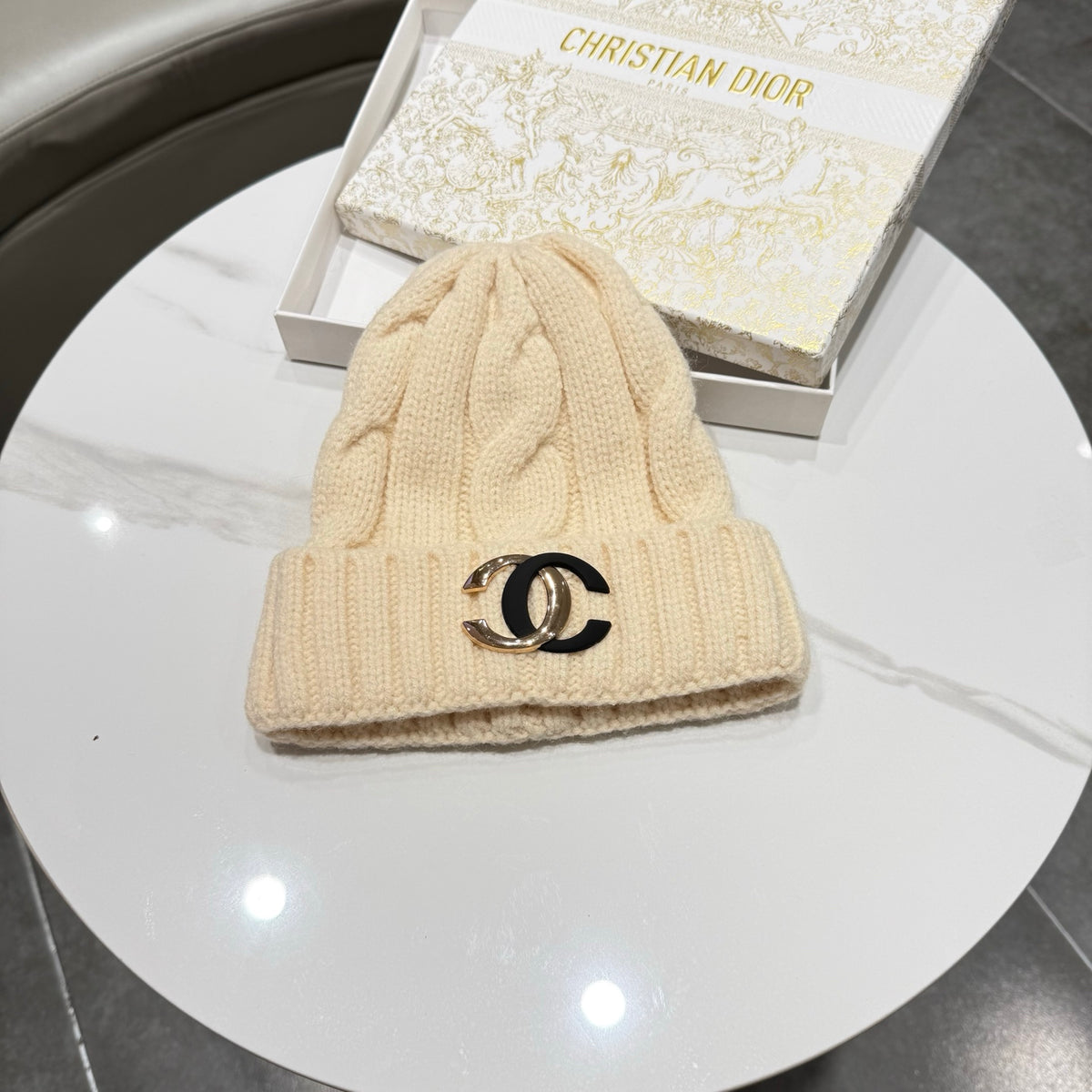Chanel Knit Beanie - image 2