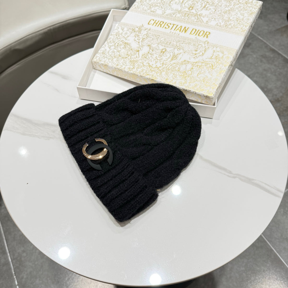 Chanel Knit Beanie - image 2