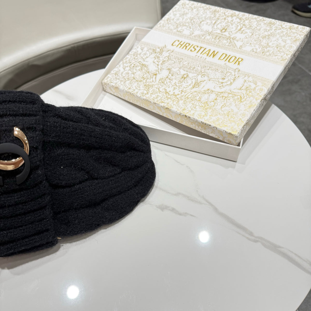 Chanel Knit Beanie - image 4