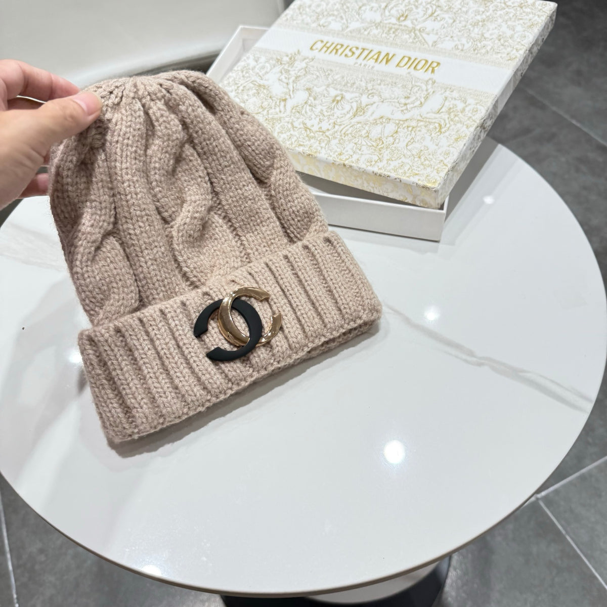 Chanel Knit Beanie - image 8