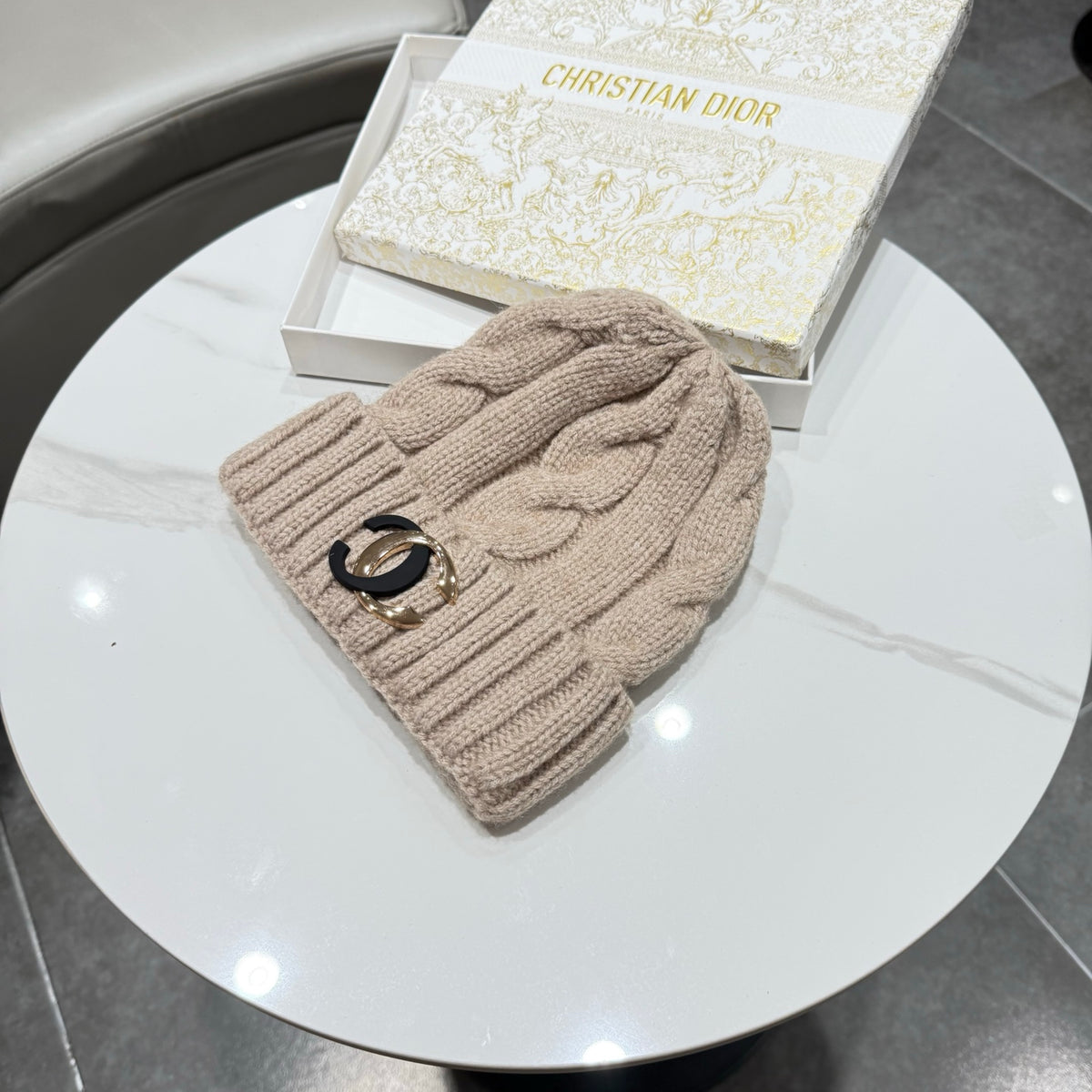 Chanel Knit Beanie - image 2