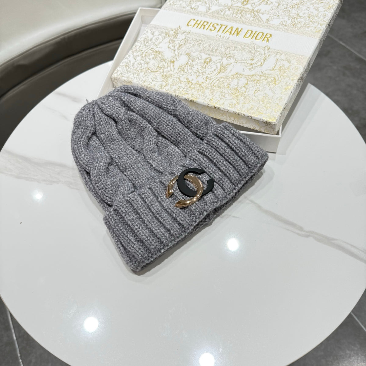 Chanel Knit Beanie - image 3