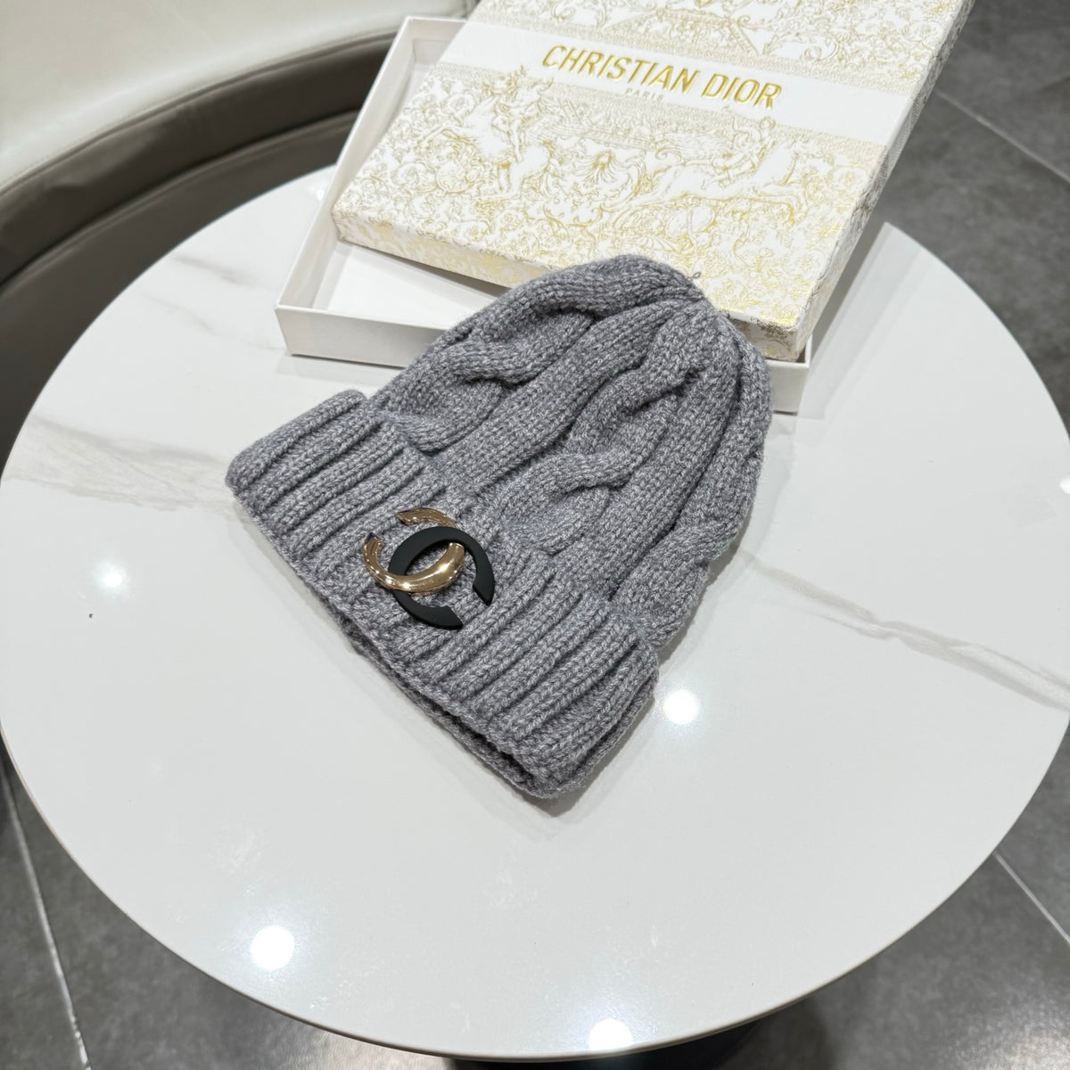 Chanel Knit Beanie - image 2