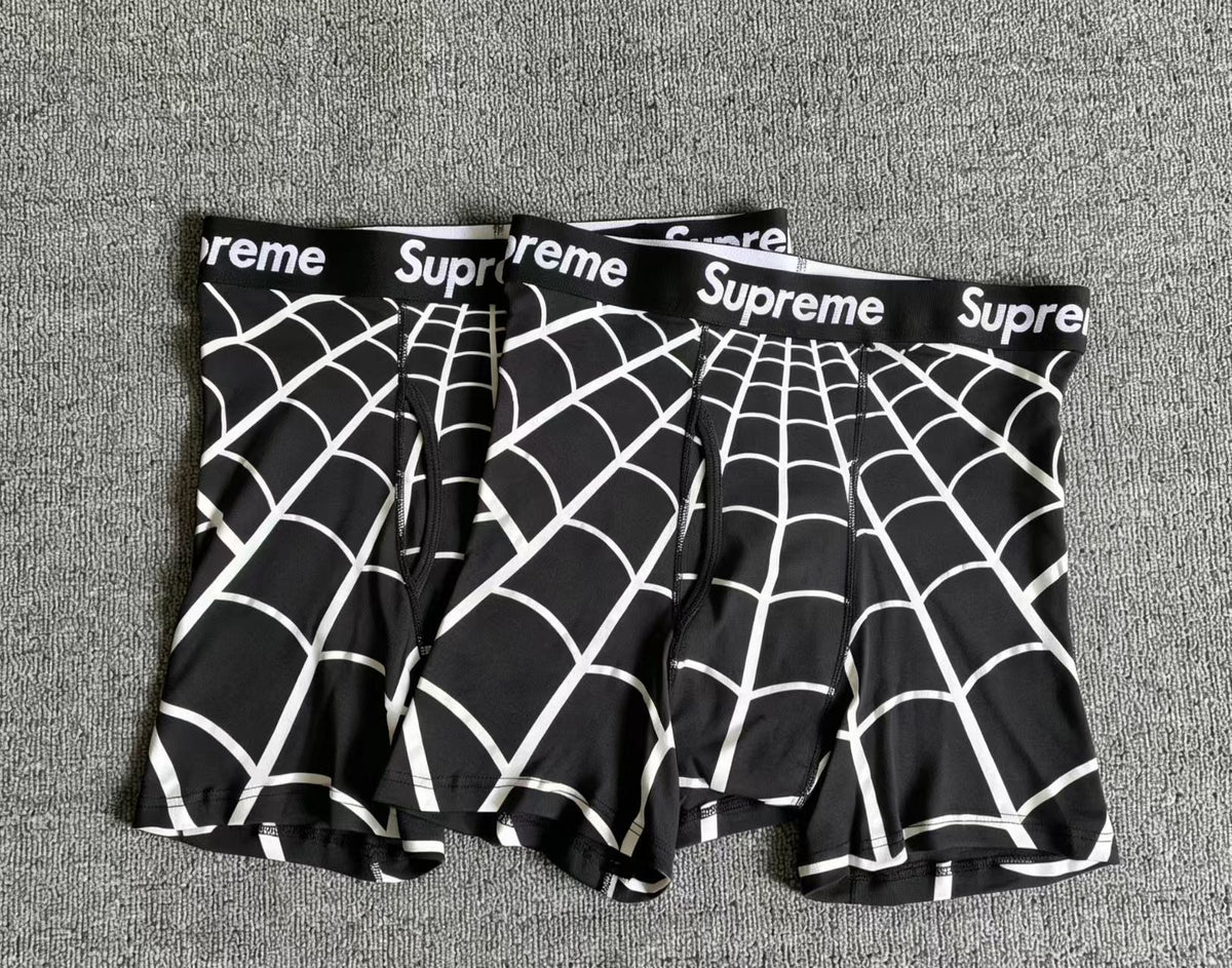 Supreme Graphic Men's Boxer Briefs - 1-Piece Box