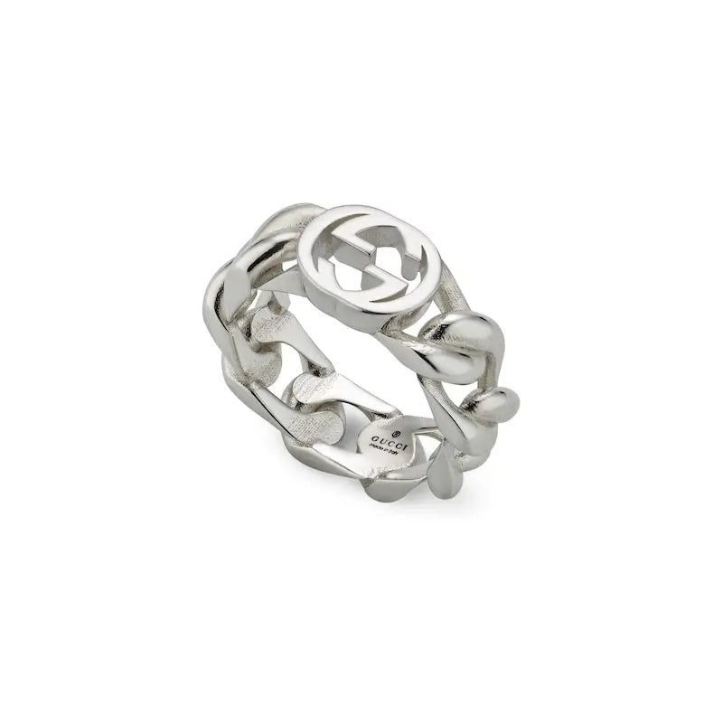 Martin Graham ring in polished metal-tone – main product view
