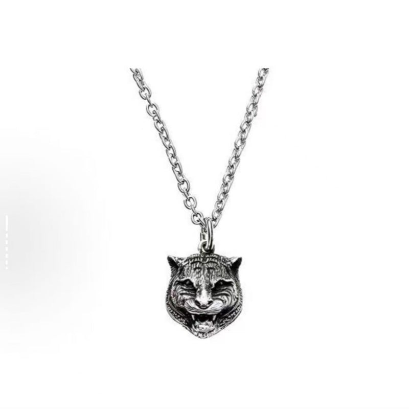 Martin Graham pendant necklace in polished metal-tone – main product view