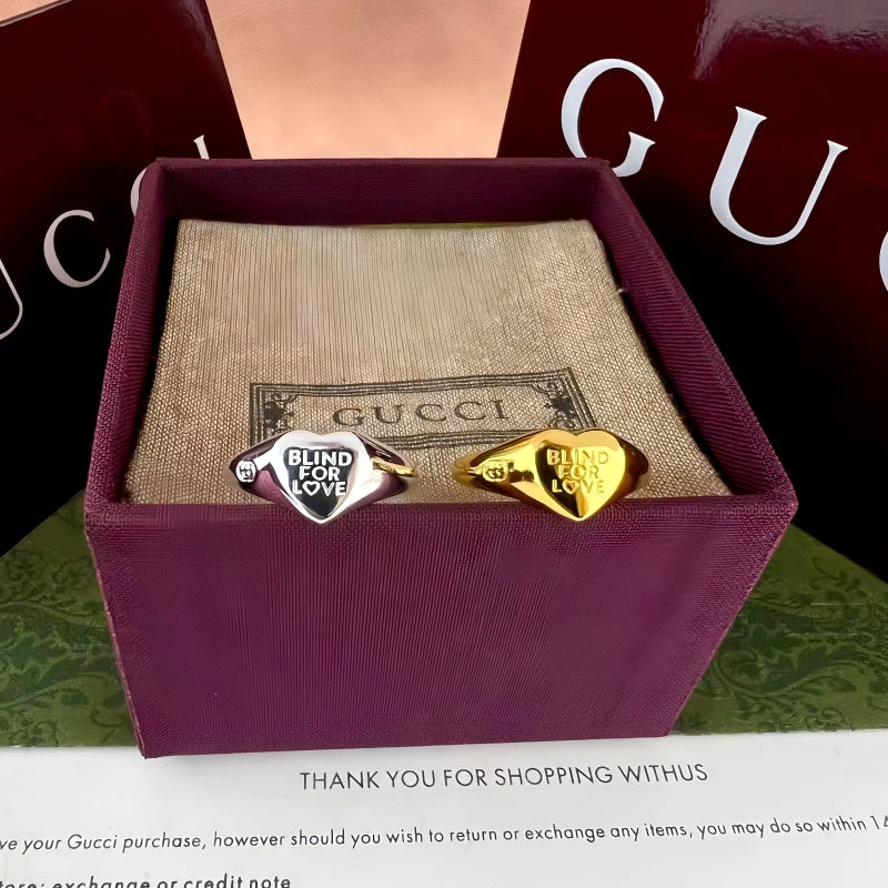 Martin Graham ring in polished metal-tone – front product view