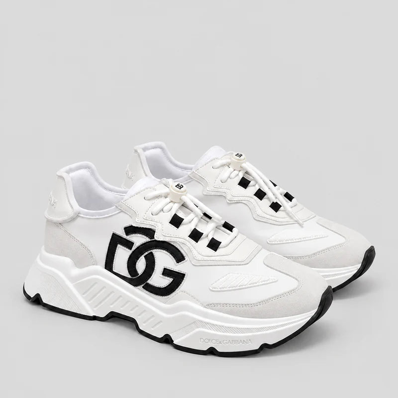 D*G  Premium Leather Casual Sneakers - Designer Unisex Shoes in 5 Colors