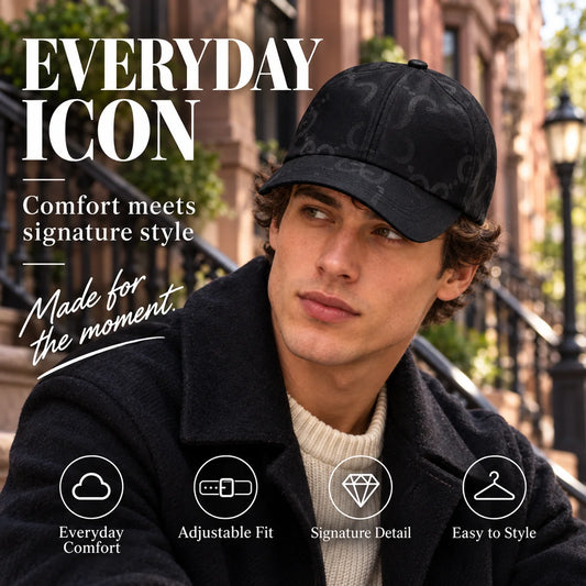 Baseball Cap worn in a premium lifestyle setting